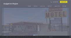 Desktop Screenshot of budgetinnmojave.com