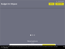 Tablet Screenshot of budgetinnmojave.com